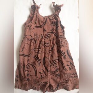 NEXT size 10 Clay red brown colour Romper